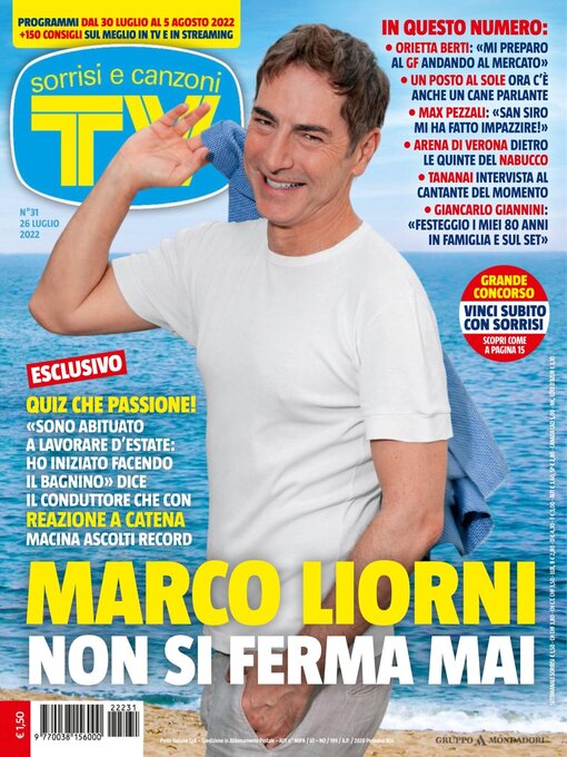 Title details for TV Sorrisi e Canzoni by Mondadori Media S.p.A., S.L.L. - Available